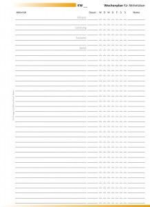 Wochenplan wochenplan 218x300 Kostenlose Einlagen 2011 für Ringbuch A5