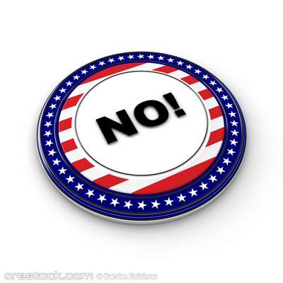 USA presidential election button with the expr...